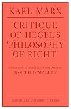 Marx, Karl: Critique of Hegel's "Philosophy of Right"