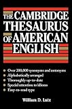 Lutz, William: The Cambridge Thesaurus of American English