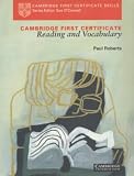 Roberts, Paul: Cambridge First Certificate Reading And Vocabulary Student's Book