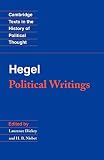 Hegel, George W. F.: Political Writings