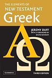 Duff, Jeremy: The Elements Of New Testament Greek Duff, Jeremy: The Elements Of New Testament Greek