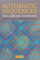 Automatic Sequences: Theory, Applications,&hellip;