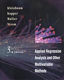 Kleinbaum, David G.: Applied Regression Analysis and Other Multivariable Methods