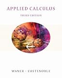 Stefan Waner: Applied Calculus With Infotrac