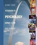 Coon, Dennis: Introduction to Psychology With Infotrac: Gateways to Mind and Behavior
