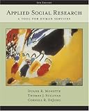 Sullivan, Thomas J.: Applied Social Research With InfoTrac: A Tool For Human Services