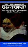 Shakespeare, William: Three Early Comedies