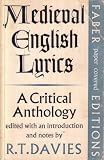 Davies, R. T.: Medieval English Lyrics