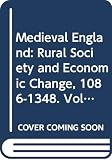 Hatcher, John: Medieval England: Rural Society and Economic Change, 1086-1348. Vol 1 Hatcher, John: Medieval England: Rural Society and Economic Change, 1086-1348. Vol 1