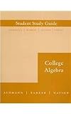 Aufmann, Richard N.: College Algebra