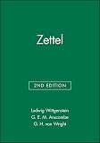 Wittgenstein, Ludwig: Zettel
