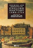 Sources and debates in English history,&hellip;
