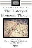 Samuels, Warren J.: A Companion to the History of Economic Thought