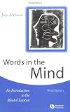 Aitchison, Jean: Words in the Mind: An Introduction to the Mental Lexicon