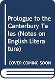 Elliott, Ralph: Prologue to the Canterbury Tales