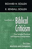Soulen, Richard N.: Handbook of Biblical Criticism Soulen, Richard N.: Handbook of Biblical Criticism
