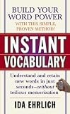 Ehrlich, Ida L.: Instant Vocabulary Ehrlich, Ida L.: Instant Vocabulary