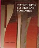 Kohler, Heinz: Statistics for Business and Economics