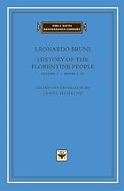 History of the Florentine people by Leonardo…