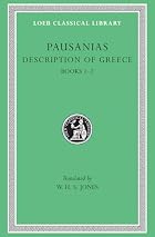 Description of Greece, I: Books 1-2 (Attica&hellip;