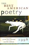 Hollander, John: The Best American Poetry, 1998