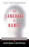 Bernays, Anne: The Language of Names