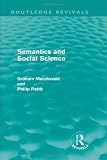 Pettit, Philip: Semantics and the Social Sciences Pettit, Philip: Semantics and the Social Sciences