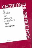 Bartram, Alan: Creating the Printed Page Bartram, Alan: Creating the Printed Page