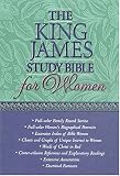 [???]: The King James Study Bible for Women: Black Bonded Leather Gilded-Gold Page Edges