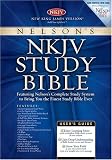 NKJV TRANSLATION: Nelson's Study Bible: New King James Version, Burgundy Genuine Leather