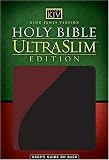 KJV TRANSLATION: Holy Bible: King James Version ,mahogany & Black Ultraslim