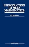 Kleene, S.C.: Introduction to Metamathematics