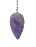 Scarabeo, Lo: Amethyst Tear Drop Pendulum Scarabeo, Lo: Amethyst Tear Drop Pendulum