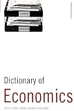 Collin, Peter Hodgson: Dictionary of Economics: Over 3,000 Terms Clearly Defined Collin, Peter Hodgson: Dictionary of Economics: Over 3,000 Terms Clearly Defined
