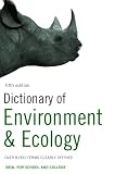 Collin, Peter: Dictionary Of Environment & Ecology