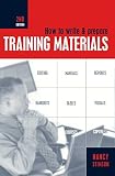Stimson, Nancy: How to Write and Prepare Training Materials