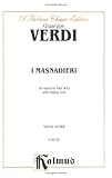 Clark, Larry: I Masnadieri: Kalmus Edition Clark, Larry: I Masnadieri: Kalmus Edition