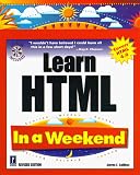 Callihan, Steven E.: Learn Html in a Weekend