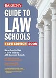 Barron's Educational Series: Guide to Law Schools