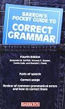 Gale, Cedric: Barron's Pocket Guide to Correct Grammar