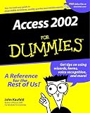 MacDonald, Michael: Access 2002 for Dummies