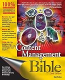 Boiko, Bob: Content Management Bible Boiko, Bob: Content Management Bible