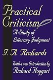Richards, I.A.: Practical Criticism: A Study Of Literary Judgment