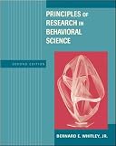 Whitley, Bernard E.: Principles of Research in Behavioral Science