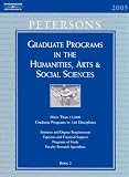 Peterson's: Peterson's Graduate Programs in the Humanities, Arts & Social Sciences: Book 2 Peterson's: Peterson's Graduate Programs in the Humanities, Arts & Social Sciences: Book 2