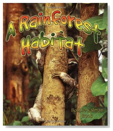 A Rainforest Habitat (Introducing Habitats) [Paperback]