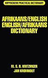 Kromhout, Jan: Afrikaans/English English/Afrikaans Dictionary Kromhout, Jan: Afrikaans/English English/Afrikaans Dictionary