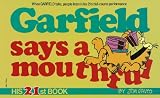 Davis, Jim: Garfield Says a Mouthful