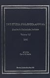 Winston, David: The Studia Philonica Annual: Studies in Hellenistic Judaism VII 1995