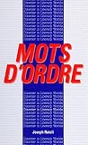 Natoli, Joseph P.: Mots D'Ordre: Disorder in Literary Worlds